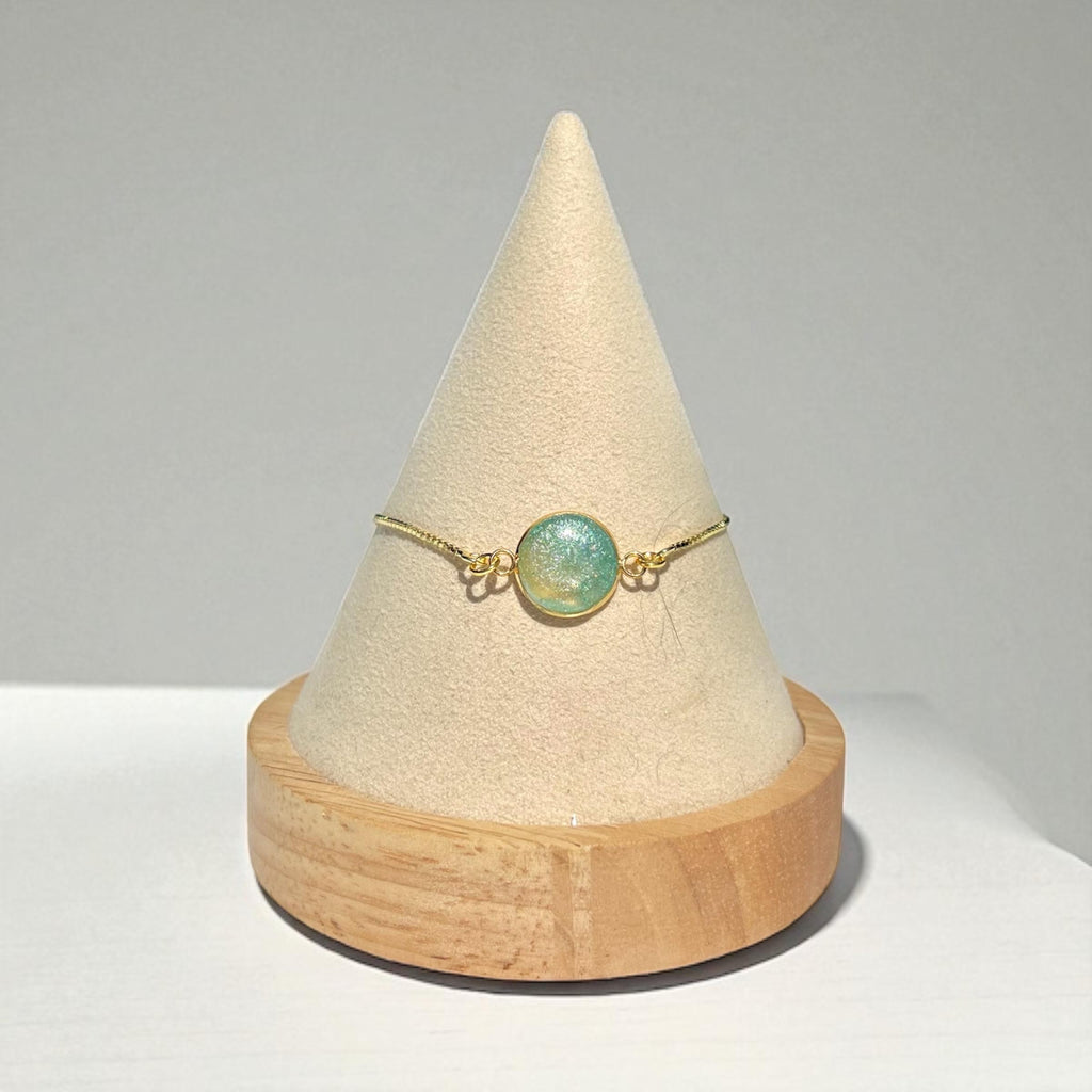 Green Goddess Adjustable Bracelet