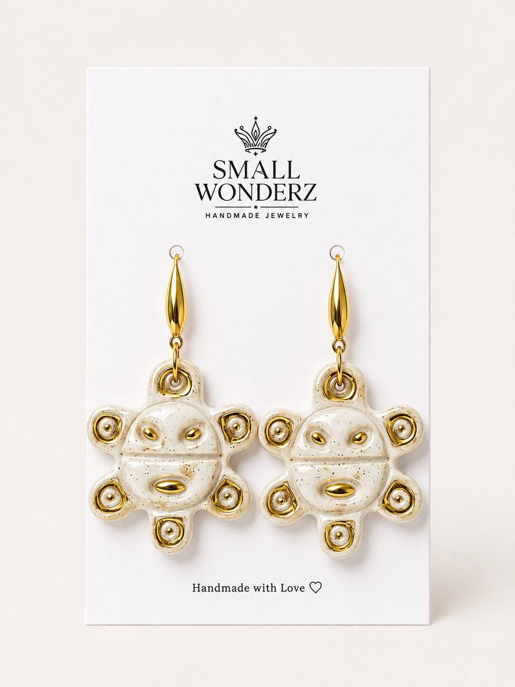 Mini Taíno Sun Earrings