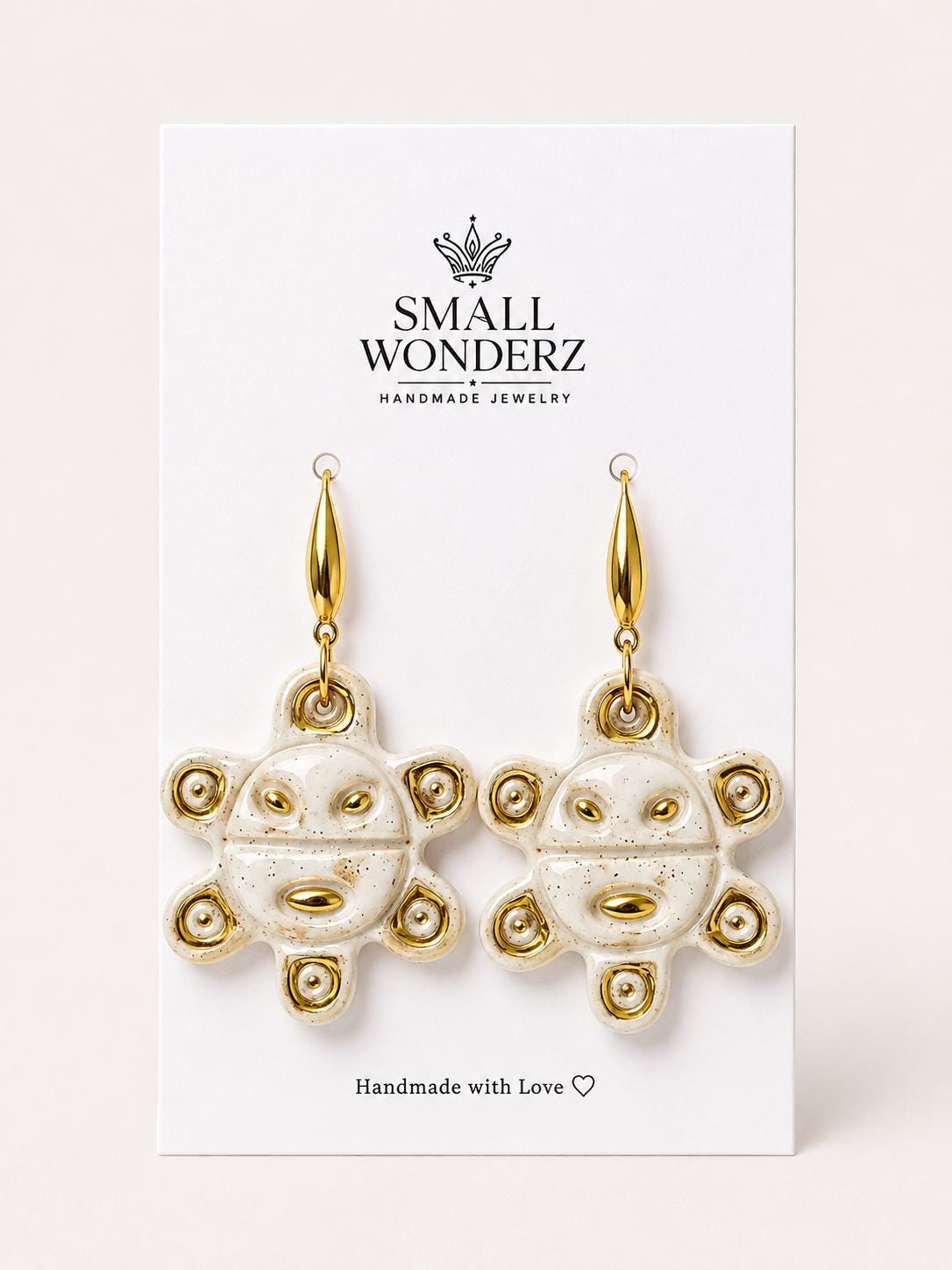 Mini Taíno Sun Earrings