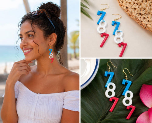 787 Puerto Rico Earrings