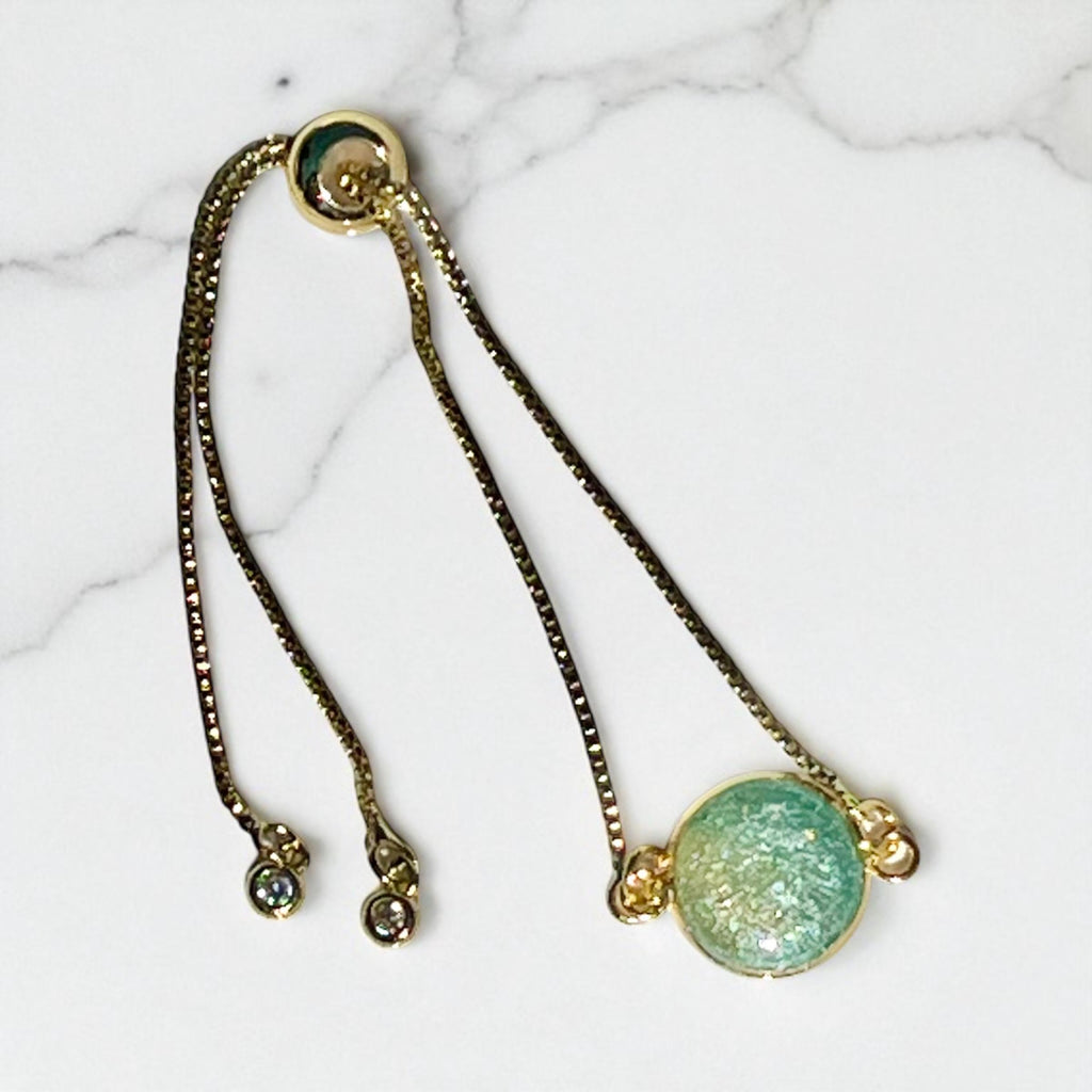Green Goddess Adjustable Bracelet