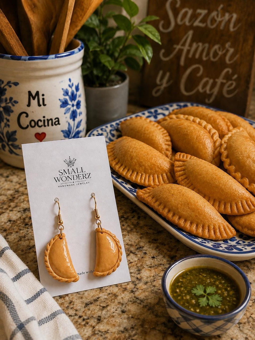 Empanada / Pastelillo Earrings