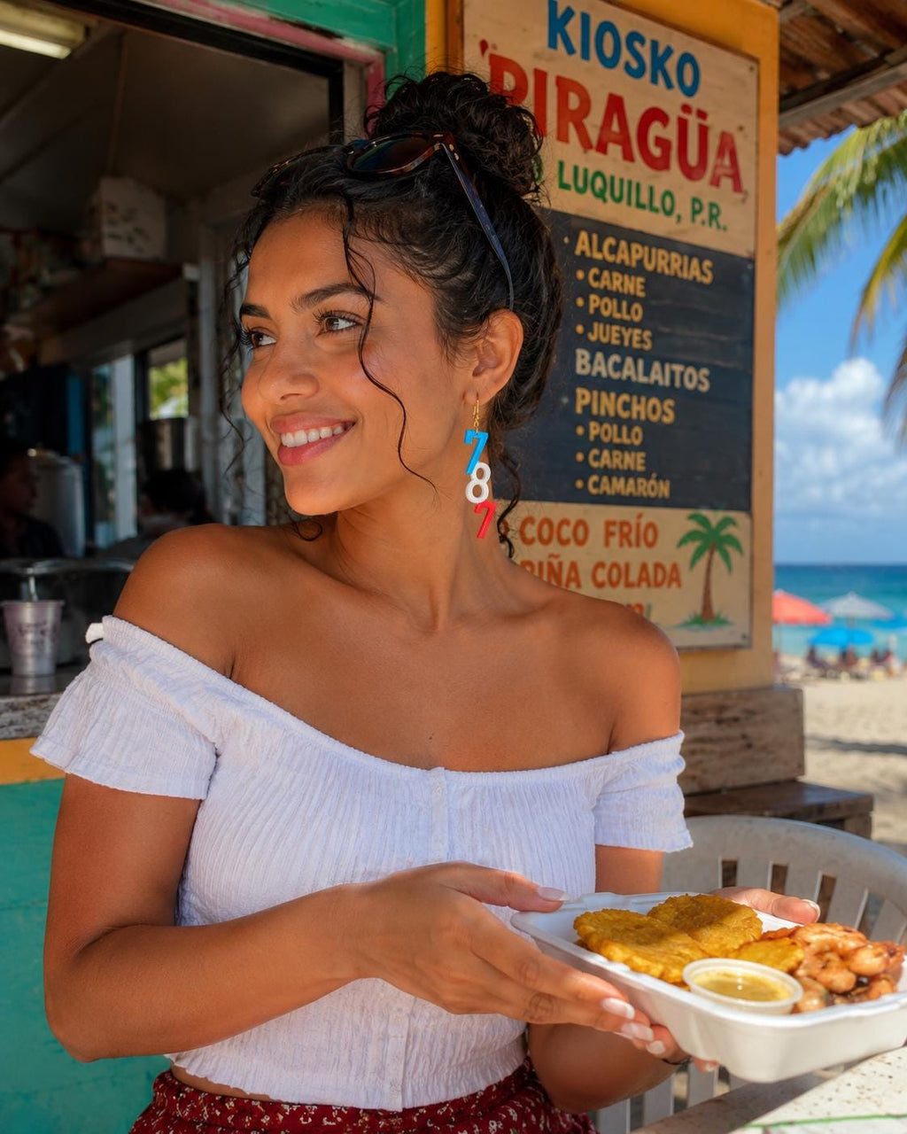 787 Puerto Rico Earrings