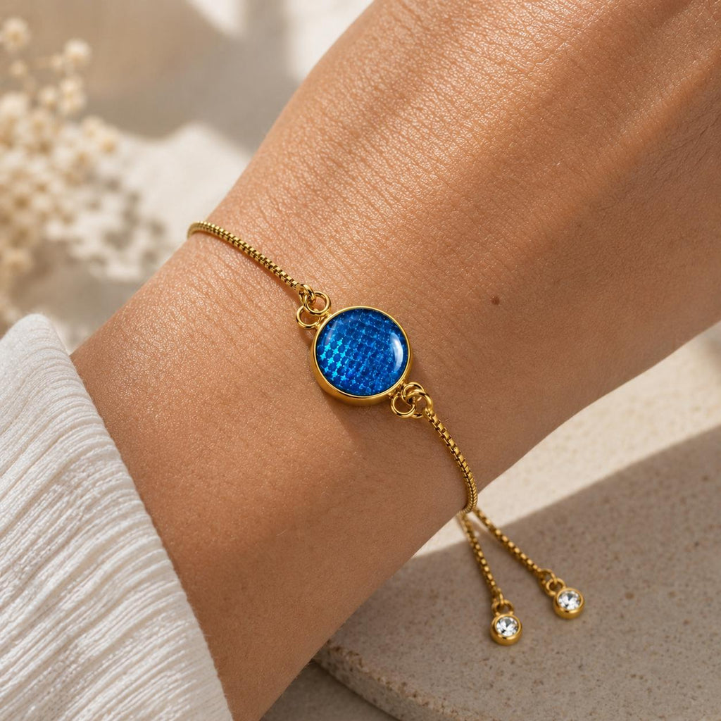 Ocean Glow Adjustable Bracelet
