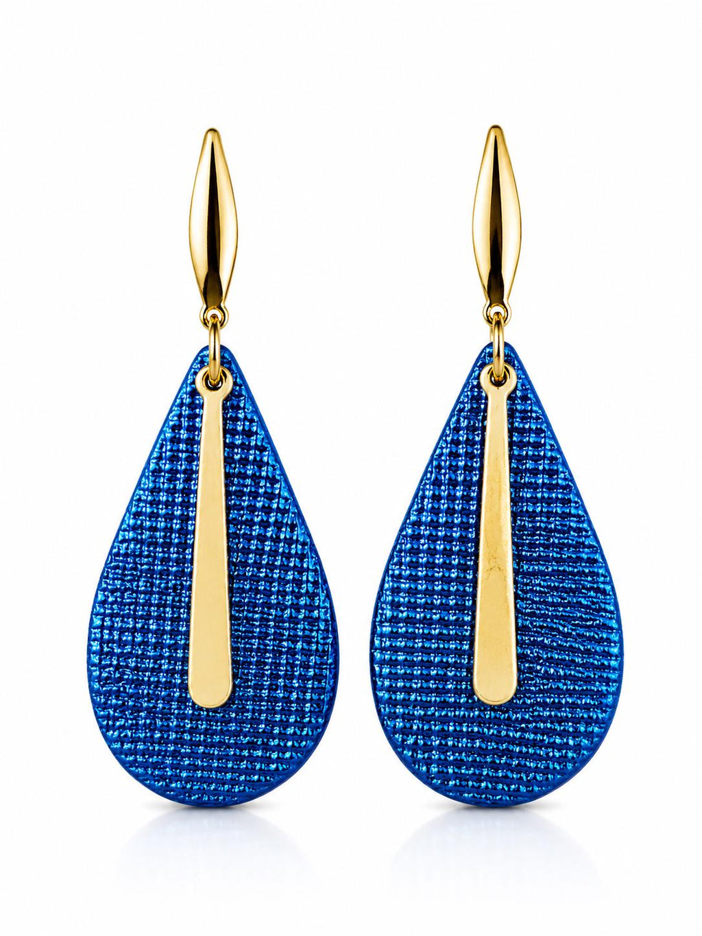 Ocean Glow Teardrop Earrings
