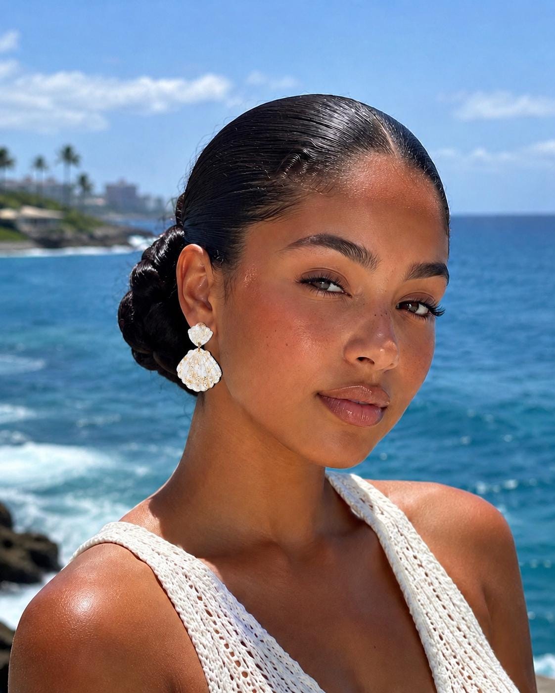 Scallop Shell Earrings