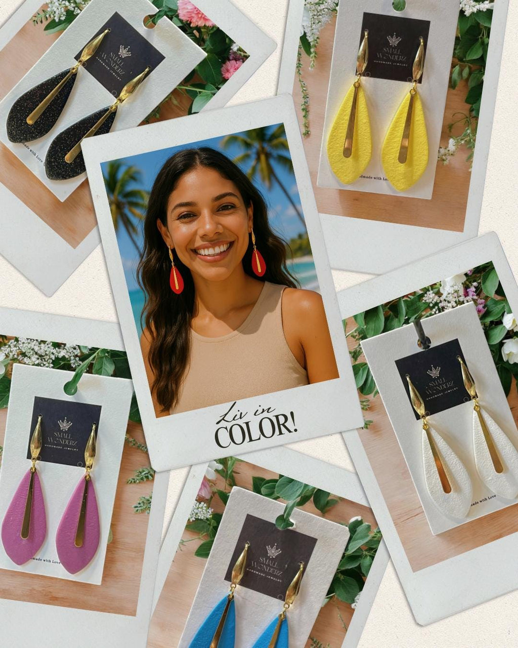 Color Pop Teardrop Earrings
