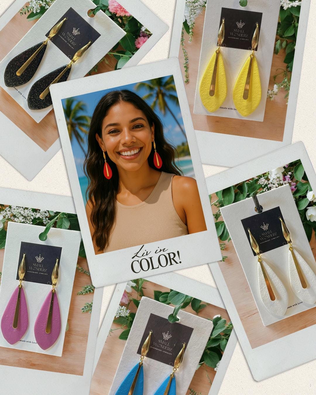 Color Pop Teardrop Earrings