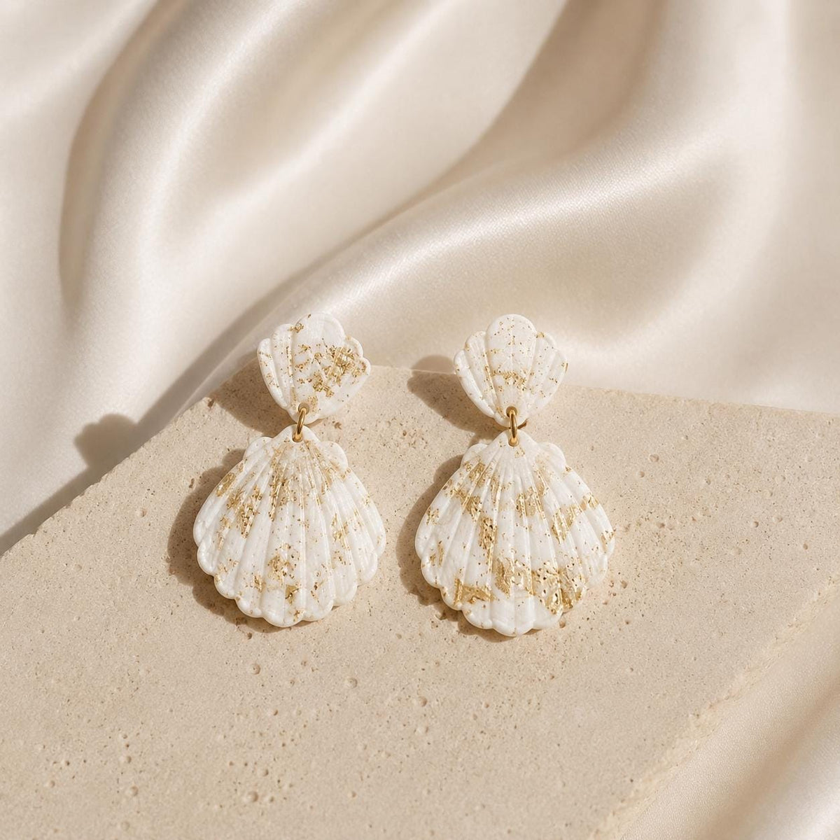 Scallop Shell Earrings