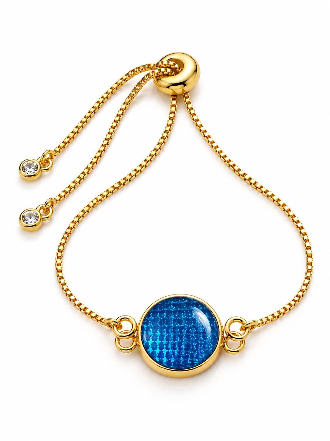 Ocean Glow Adjustable Bracelet