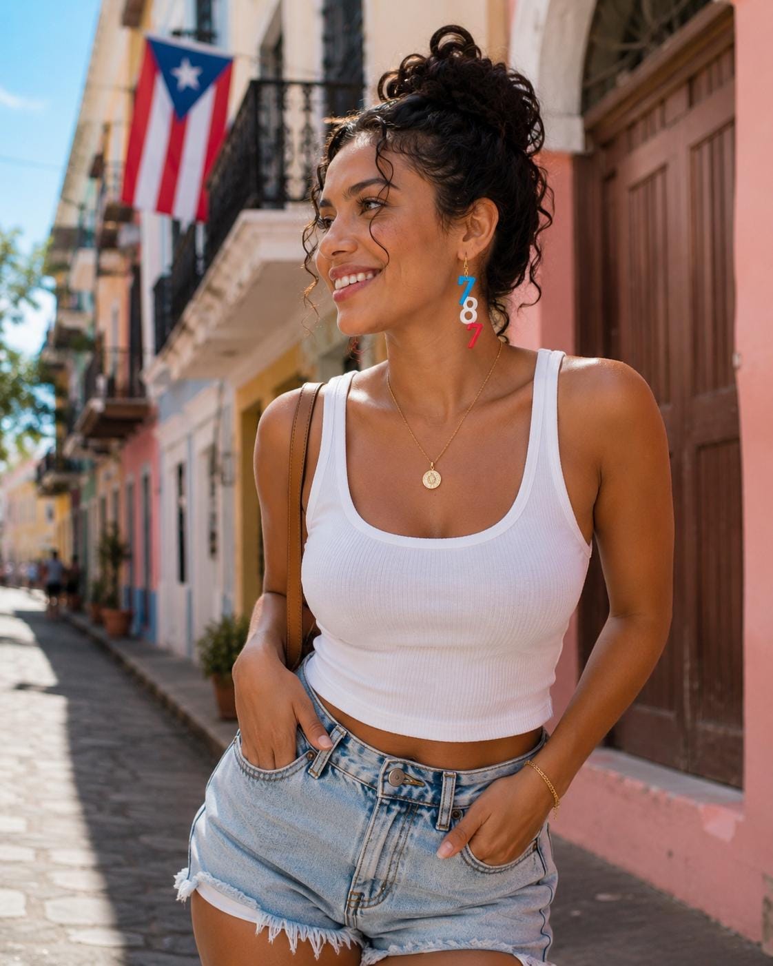 787 Puerto Rico Earrings