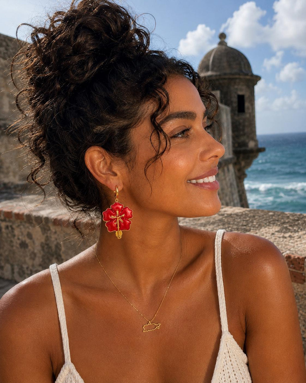 Flor de Maga Earrings